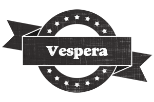 Vespera grunge logo