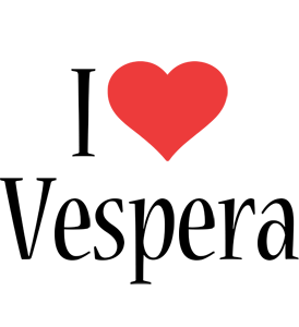 Vespera i-love logo
