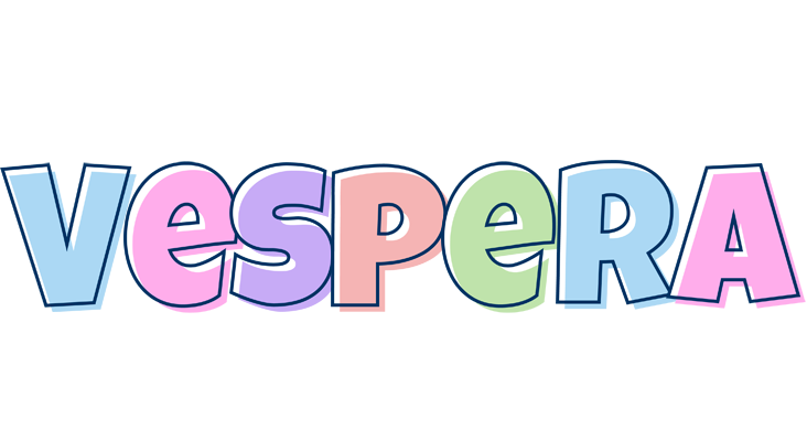 Vespera pastel logo