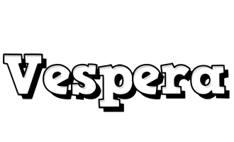 Vespera snowing logo