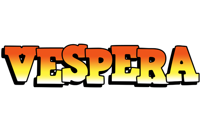 Vespera sunset logo