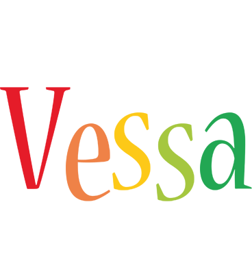 Vessa birthday logo