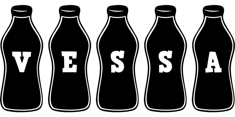 Vessa bottle logo