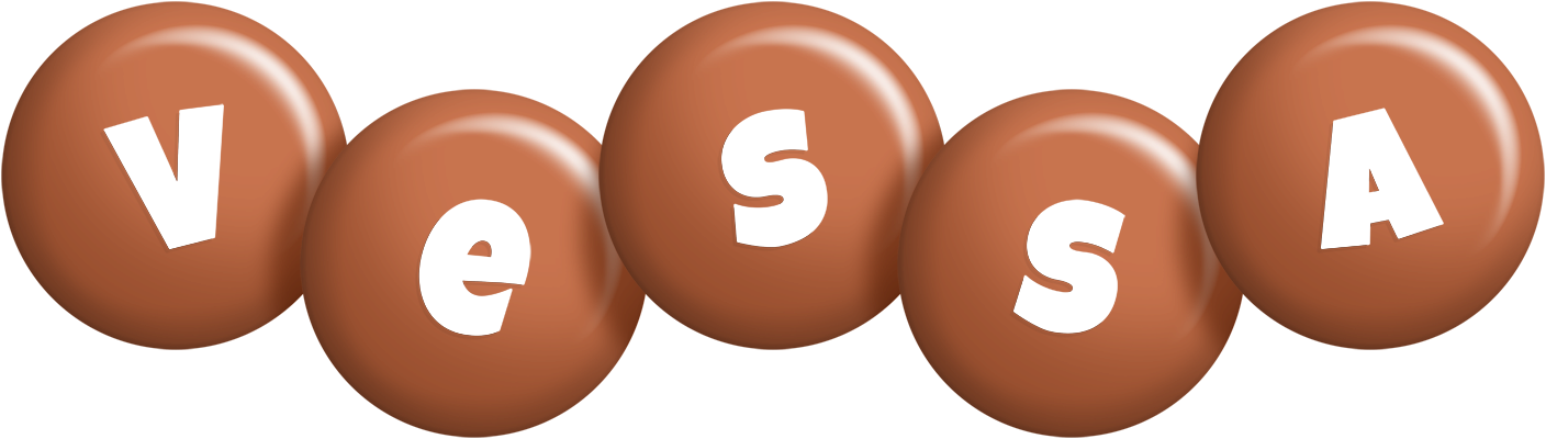 Vessa candy-brown logo