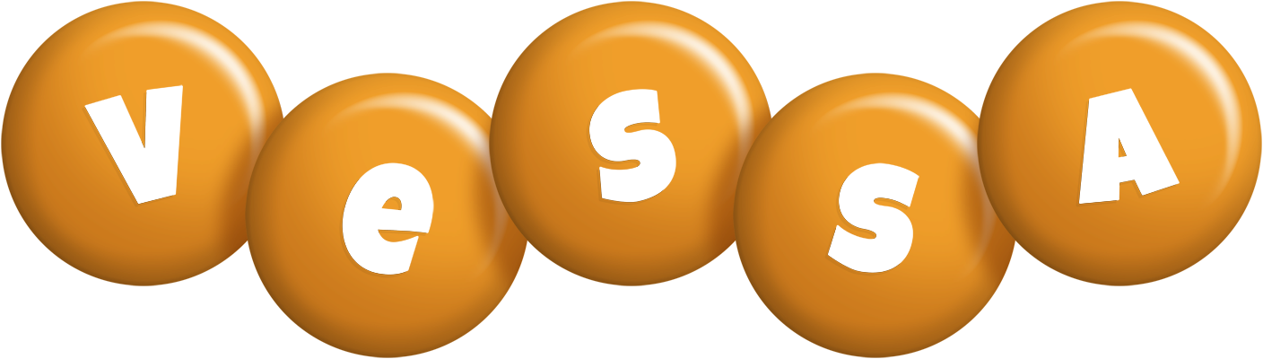Vessa candy-orange logo