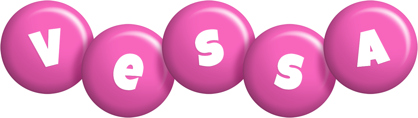 Vessa candy-pink logo