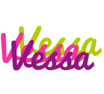 Vessa flowers logo