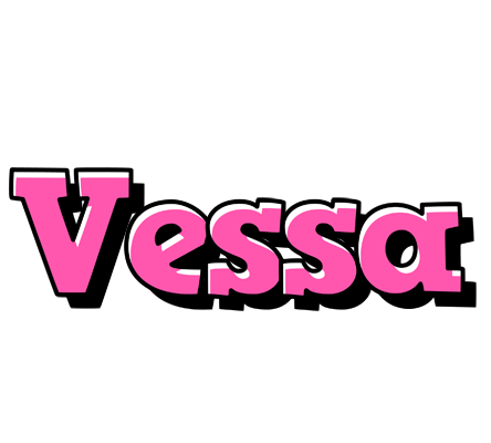 Vessa girlish logo