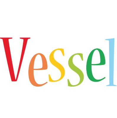 Vessel birthday logo