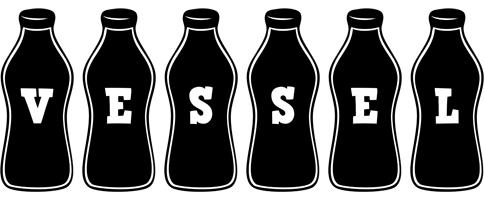 Vessel bottle logo