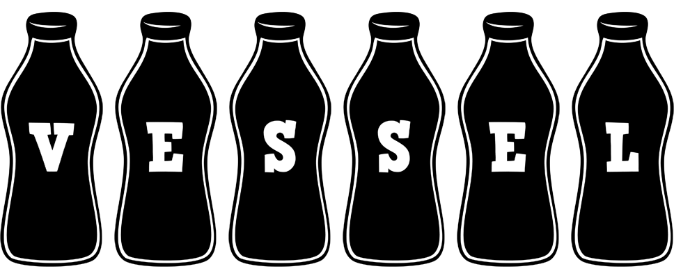 Vessel bottle logo