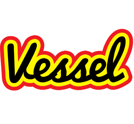 Vessel flaming logo
