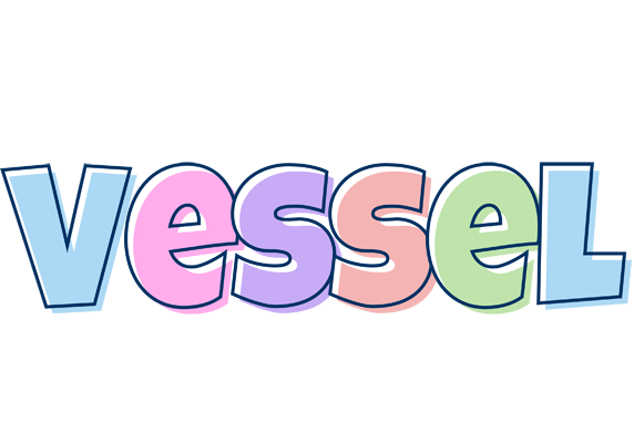 Vessel pastel logo
