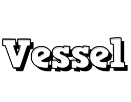 Vessel snowing logo