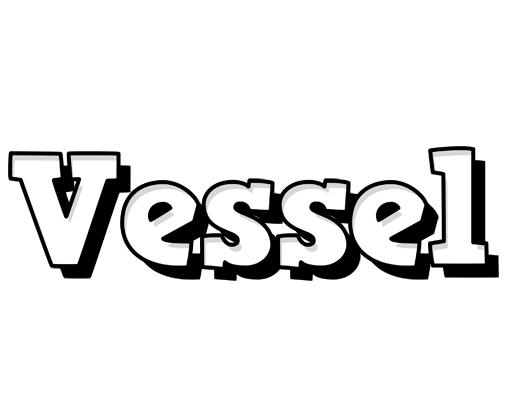 Vessel snowing logo