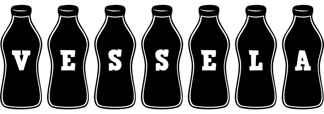 Vessela bottle logo