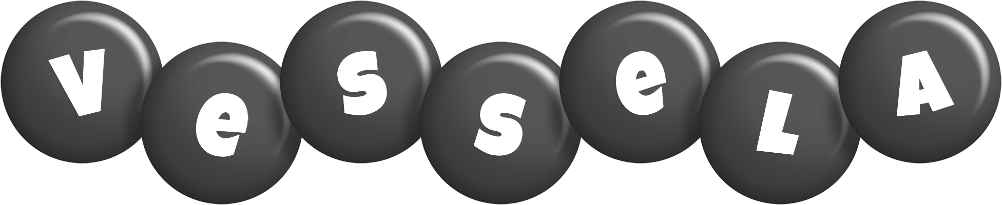 Vessela candy-black logo
