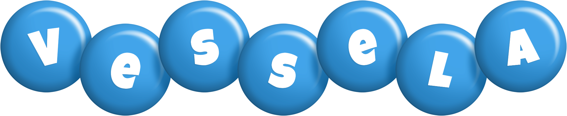 Vessela candy-blue logo