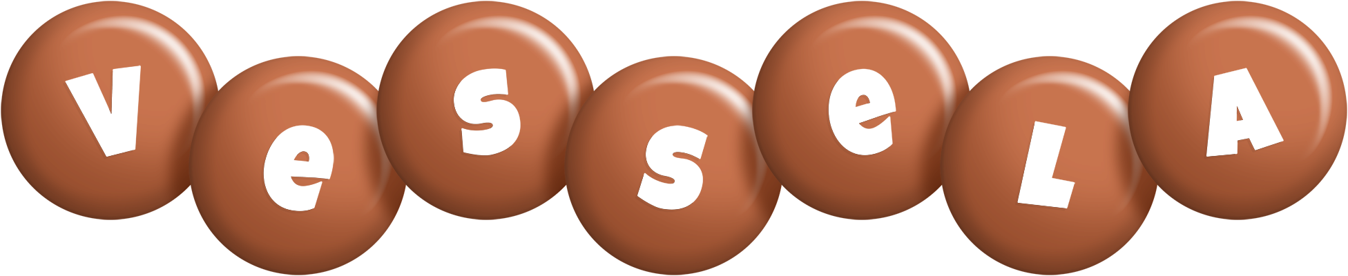 Vessela candy-brown logo