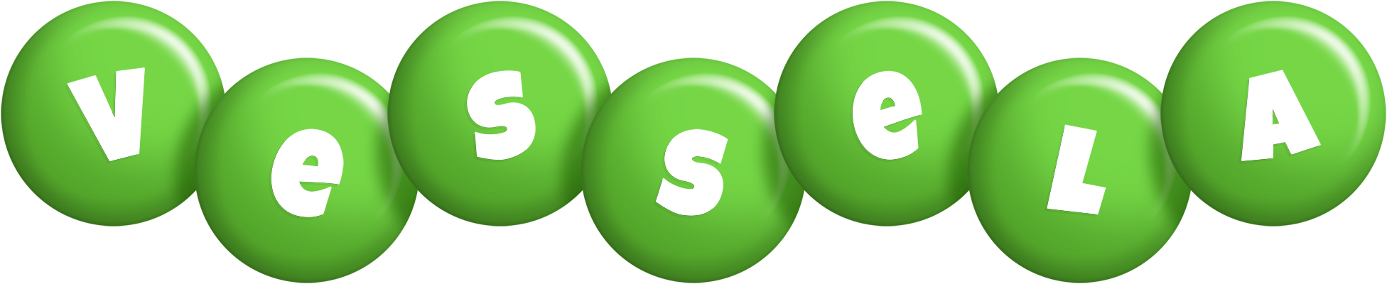 Vessela candy-green logo