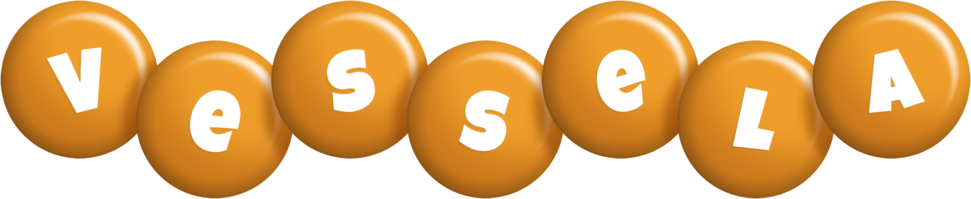 Vessela candy-orange logo