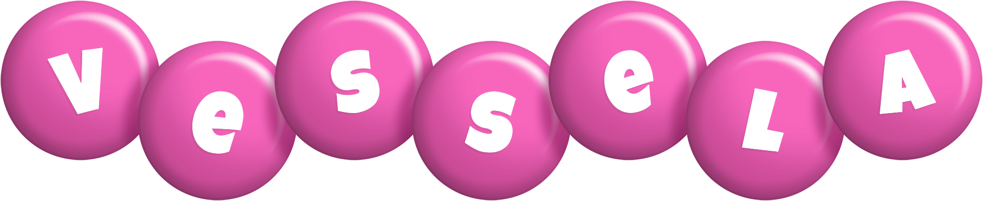 Vessela candy-pink logo