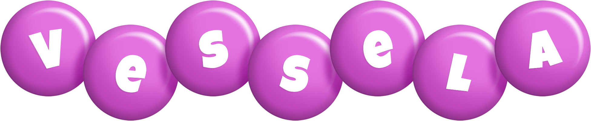Vessela candy-purple logo