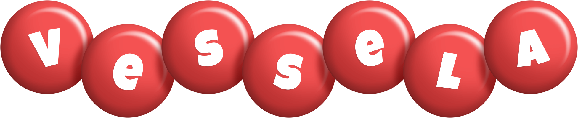 Vessela candy-red logo
