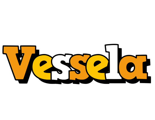 Vessela cartoon logo