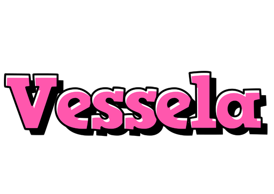 Vessela girlish logo