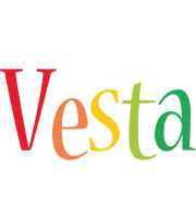 Vesta birthday logo