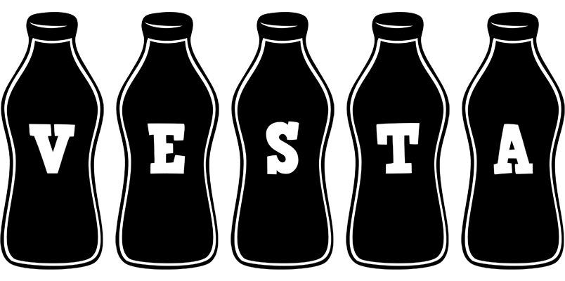 Vesta bottle logo