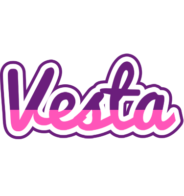 Vesta cheerful logo