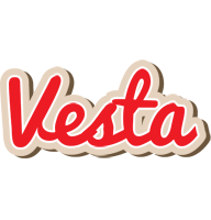 Vesta chocolate logo