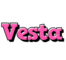 Vesta girlish logo