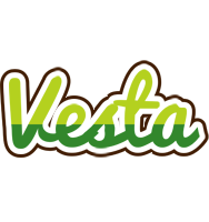 Vesta golfing logo