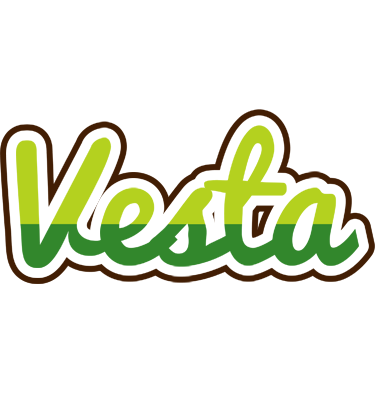 Vesta golfing logo