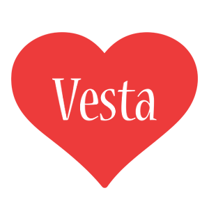 Vesta love logo