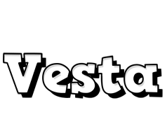 Vesta snowing logo