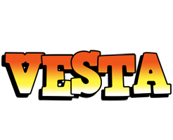 Vesta sunset logo