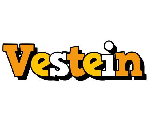 Vestein cartoon logo
