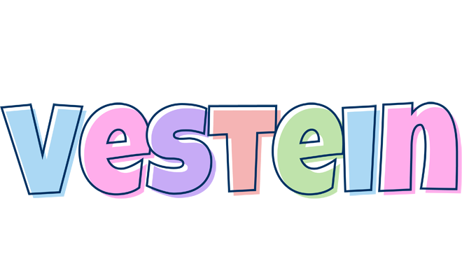 Vestein pastel logo