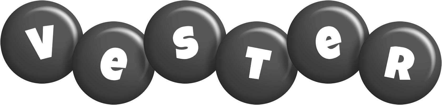 Vester candy-black logo