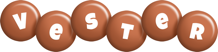 Vester candy-brown logo