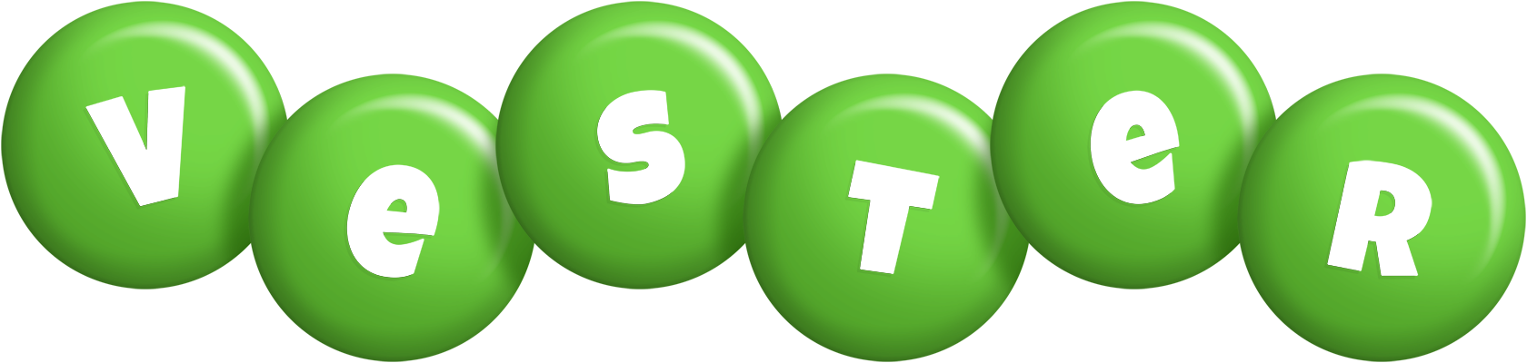 Vester candy-green logo