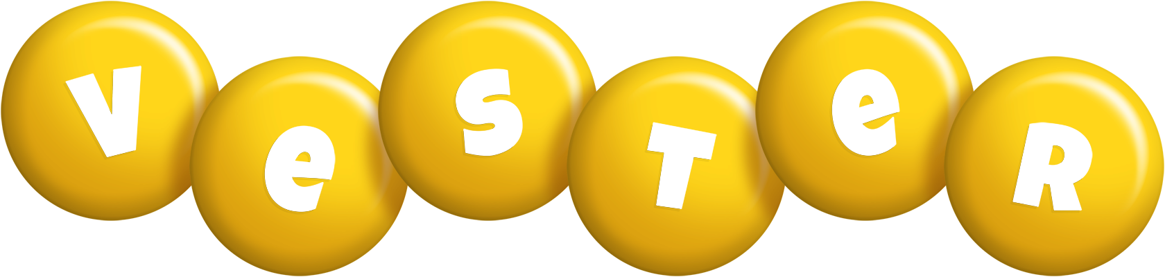 Vester candy-yellow logo