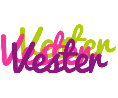 Vester flowers logo