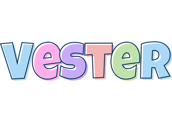 Vester pastel logo