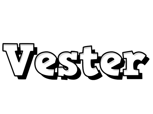 Vester snowing logo