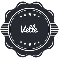 Vetle badge logo